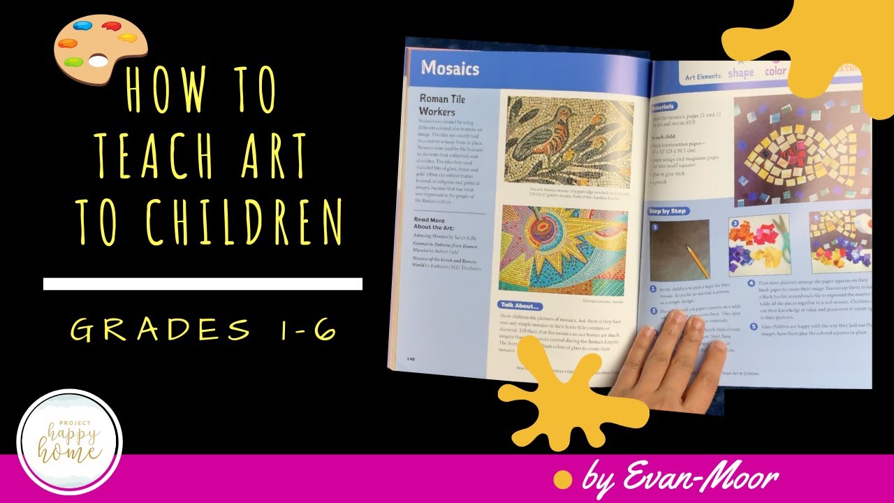 ELEMENTARY ART CURRICULUM || Evan-Moor How to Teach Art to Children