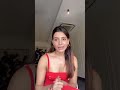 SAMANTHA HOTTEST LIVE RED DRESS BOOB SHOW FAP FOR HER ACTRESS FAPPER