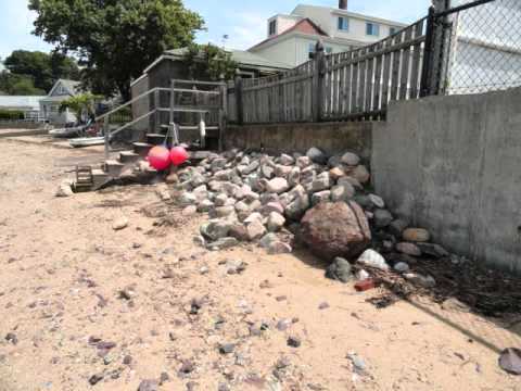 Winthrop Harbor Seawalls and Stormdrains   Photos by Jim Noiles