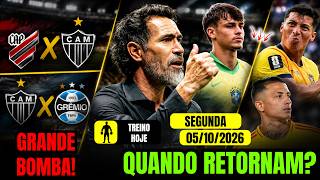 GIRO DO GALO DESTA SEGUNDA (05/10): GRANDE BOMBA, QUANDO OS CONVOCADOS VOLTAM? VENDA DE INGRESSOS E+