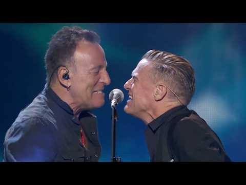 Bryan Adams & Bruce Springsteen performing "Cut's A Knife & “Badlands"