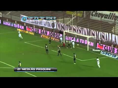 Gol de Fernando Pasquini Lanús 3-0 Olimpo