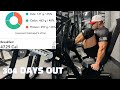 304 Days Out - Full Day of Eating (4,729 CALORIES!) | Leg Training - Train WITH me on the App!