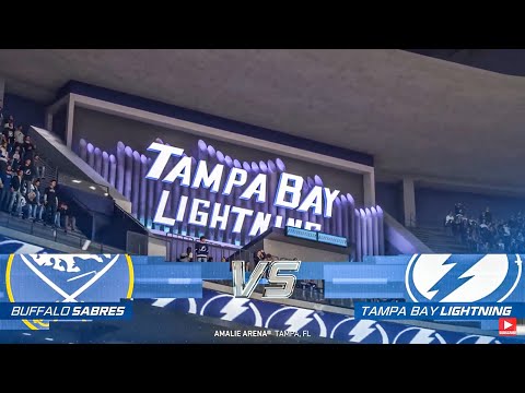 Buffalo Sabres vs Tampa Bay Lightning 2/23/2023 NHL 23 Gameplay