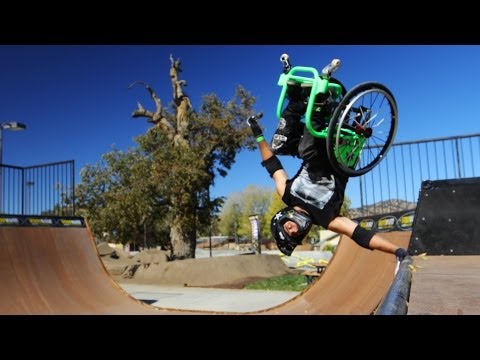 Amazing Wheelchair Freestyling by Aaron Fotheringham