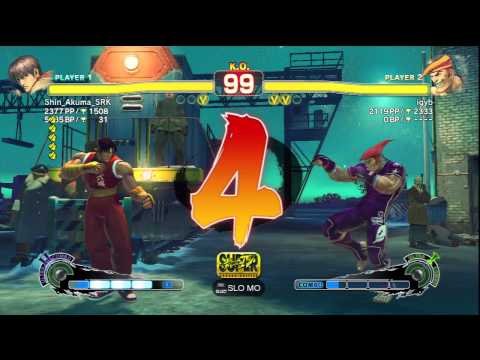 Shin Akuma SRK vs igyb