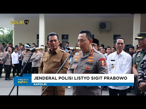 KAPOLRI SILATURAHMI KAMTIBMAS DI POLDA KEPRI