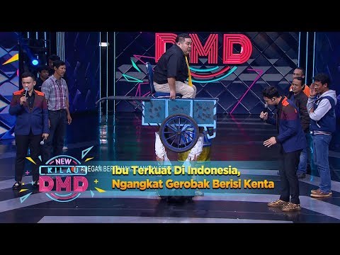 Ibu Terkuat Di Indonesia, Ngangkat Gerobak Berisi Kenta - Kilau DMD (28/11)