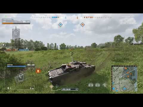 World of Tanks console Chieftain Mk.6 / Ace tanker + 8.8k Comb dmg