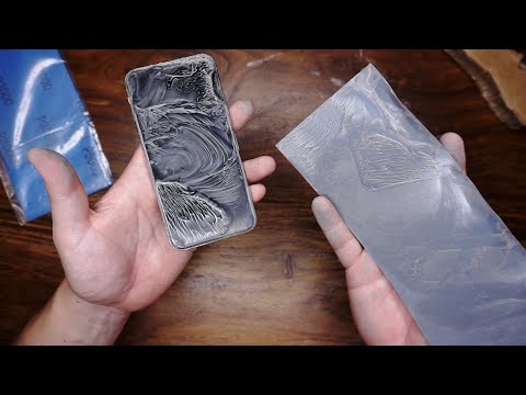 How to really remove scratches from your display! | Wet sanding with sandpaper