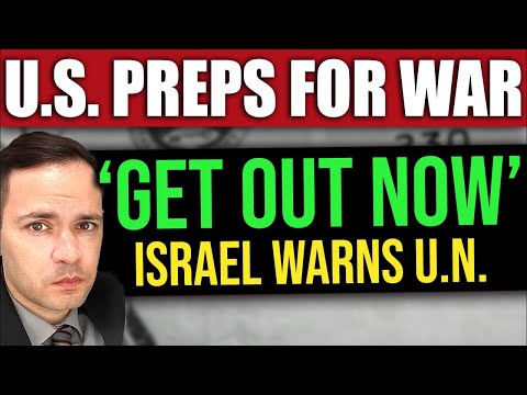  BREAKING: ‘GET OUT NOW’ War Warnings Issued (WORLD WAR 3) 