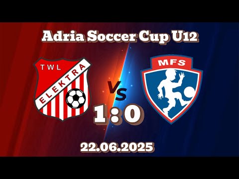 Adria Soccer Cup U12 TWL Elektra vs. Mészöly Focisuli SE 1:0 - 22.06.2025