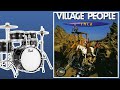 YMCA Village People Only Drums Isolated