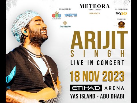 Arijit Singh Highlights Live Concert VLOG - Abu Dhabi 2023