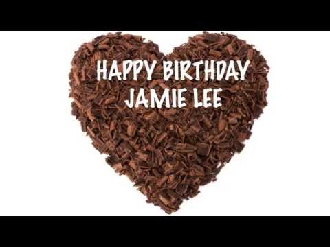 JamieLee   Chocolate - Happy Birthday