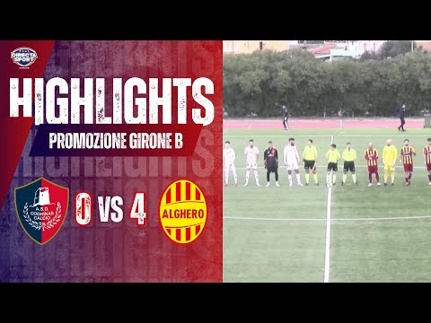 Calcio Promozione Gir. B - Coghinas Calcio-Alghero Calcio  0-4 (Highlights)