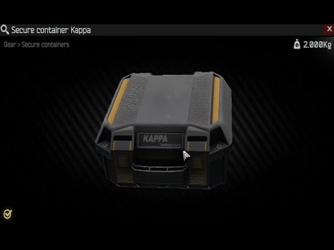 Unlocking the KAPPA container! - Escape From Tarkov