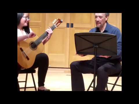 Evelyn Pcm - Masterclass with William Kanengiser, Villa lobos Prelude 3