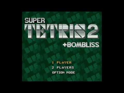 Super Tetris 2 + Bombliss - Super Nintendo Entertainment System - Intro & Title Screen