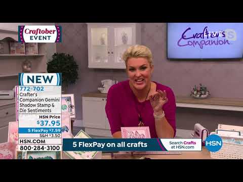 HSN | Crafter's Companion 10.05.2021 - 03 PM