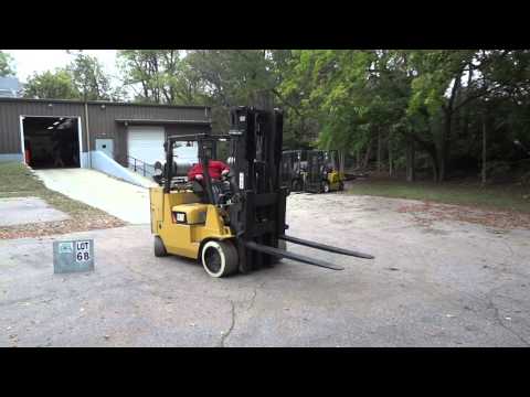 Surplus Forklift Auction Fall 2015 - Lot 68 - 11,000 LB. CATERPILLAR  GC55KS LP GAS LIFT TRUCK