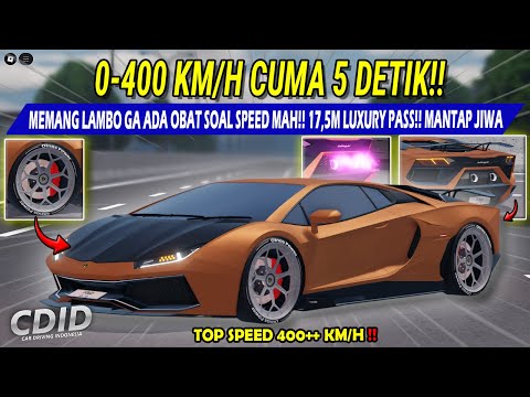 REVIEW LAMBO TERMAHAL DI CDID!! CELESTAURUS ULTIMATE GA ADA OBAT!! - Car Driving Indonesia Roblox