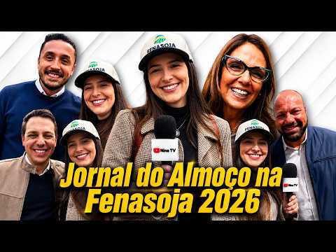 NINA TV - Bastidores do JORNAL DO ALMOÇO na FENASOJA 2026 (Santa Rosa/RS)