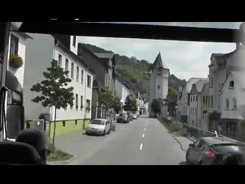 Von Koblenz nach Rüdesheim. Wunderschöne Reise auf Mittelrhein. Beautiful trip Middle Rhine.