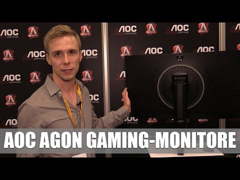 AOC Agon Gaming-Monitore vorgestellt #gamescom2017