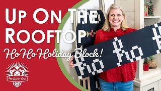 Starting a New Christmas Mystery Quilt! 🎅 2025 Up on the Rooftop Quilt Along Fat Quarter Shop🎄Pt 1