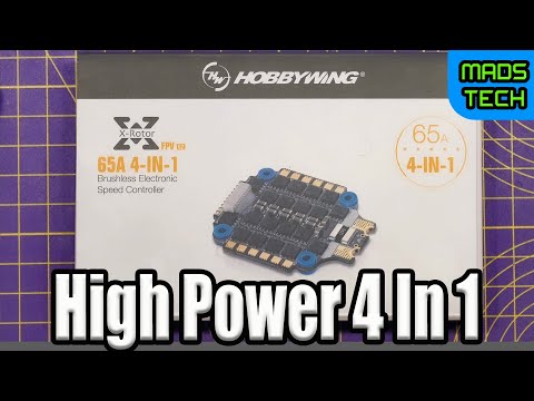 Hobbywing X-Rotor G2 65A FPV ESC - New G2 4-In-1
