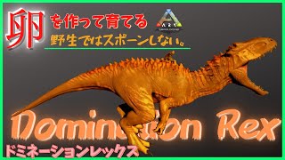 アイランド『ドミネーションレックスDomination Rex』科学力で卵を作り孵化テイム！インドミナスレックスの新バージョン？ギガノト以上の最強の恐竜が誕生ARK:MOD73 恐竜追加MOD/アーク