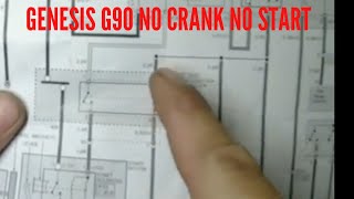 Genesis G90 No crank No start