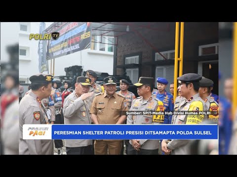 KABAHARKAM POLRI RESMIKAN SHELTER PRESISI DI MAKASSAR