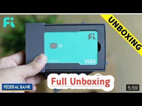 Fi card Debit Card Unboxing& Review #atmcard #debitcard #howtoactivateatm#howtoapplyatm #credit