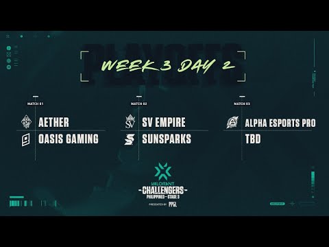 (FIL) 2021 VCT Stage 3 - Challengers PH - Week 3 Main Event - Day 2