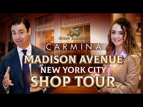 Carmina Shoemaker Madison Avenue NYC Shop Tour | Kirby Allison