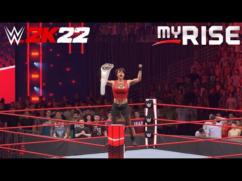 WWE 2k22 MyRISE - Winning Intercontinental Championship - FULL WALKTHROUGH/ NO COMMENTARY  EPISODE 4