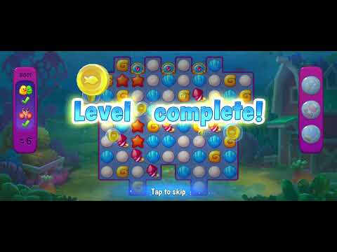 Fishdom Super hard Level 8001 #youtube  #fishdom #gamevideo