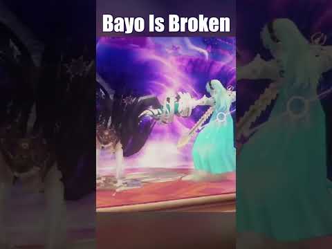 Bayonetta is Broken In Smash Bros