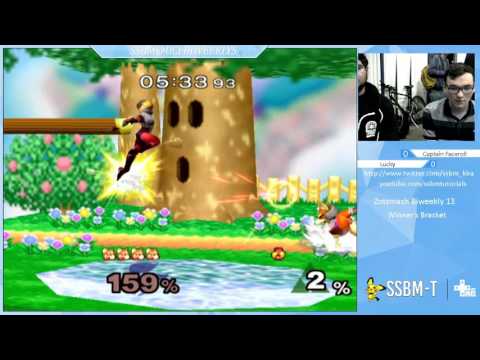 UCI 13 - Lucky (Fox) vs Captain Faceroll (Sheik) - Super Smash Bros. Melee