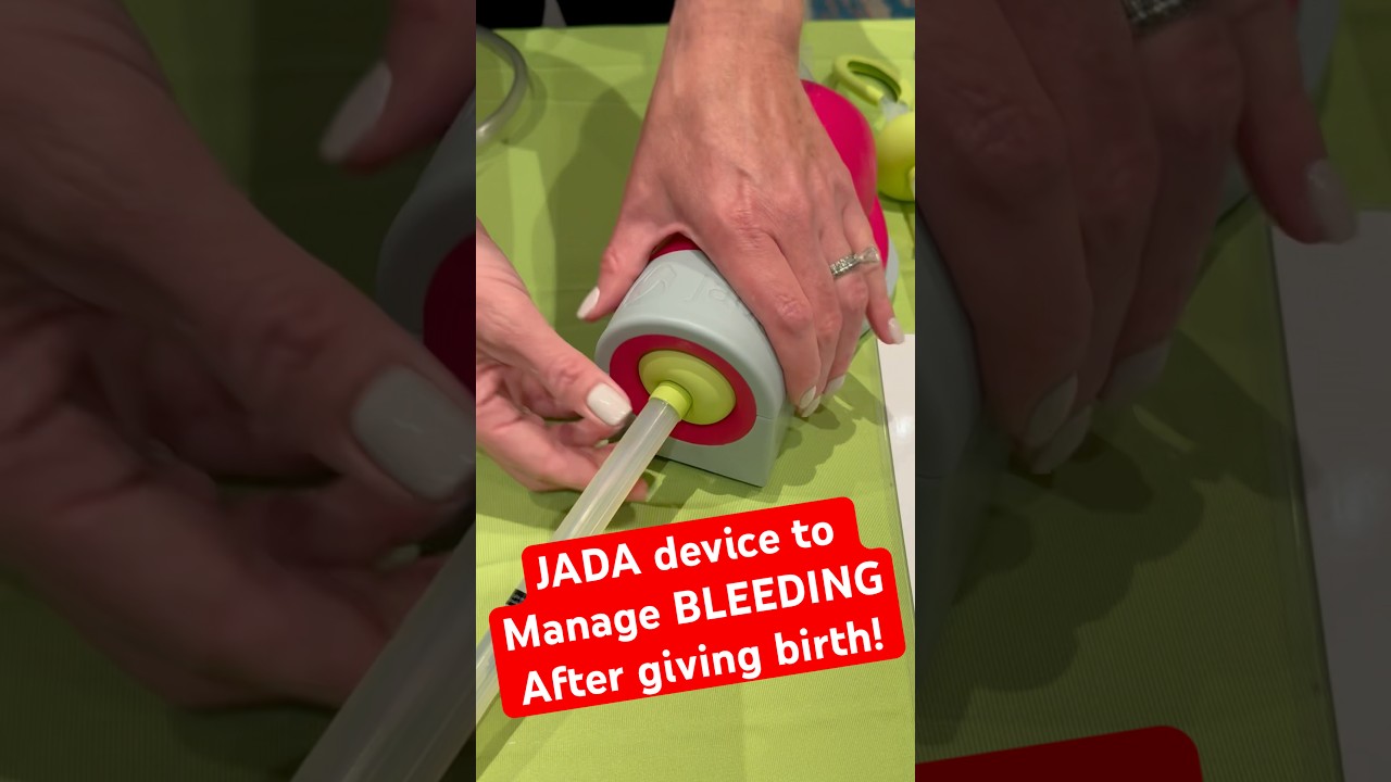 JADA for postpartum bleeding! #mom #pregnant  #baby #learning