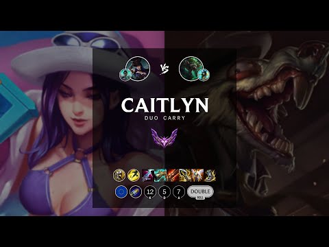 Caitlyn ADC vs Twitch - EUW Master Patch 12.7