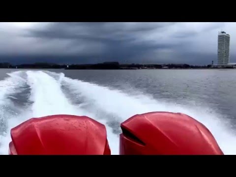 Speed-Schlauchboot 700 PS Lübecker Bucht #Travemünde