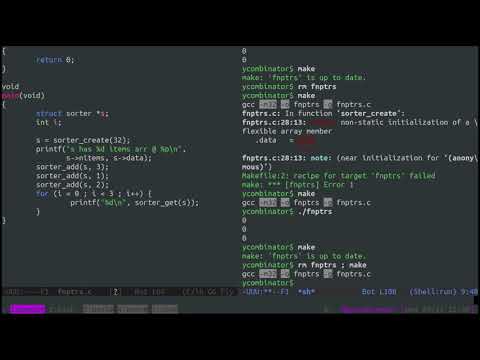 C Tutorial: void *, generic data-structures, and functions