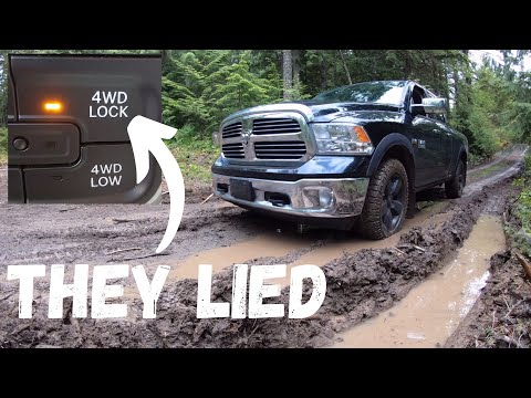 Ram 1500 OFF-ROAD Review | 4WD LOCK (Not A REAL Lock) Explained
