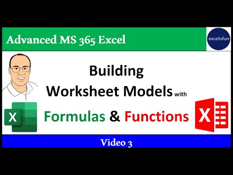Microsoft 365 Excel Complete Class free from excelisfun at YouTube 365 MECS 00