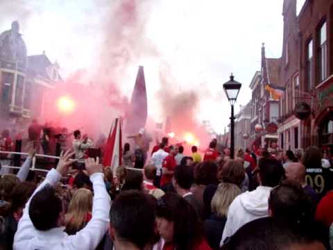 Feest op de Brug! AZ Alkmaar kampioen.