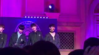 190121 UP10TION (업텐션) リリイベ 東京2部 『Midnight』(feat.Kuhn)