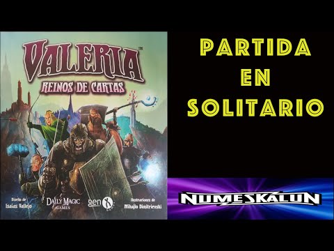 Valeria Reinos de Cartas - Partida en Solitario